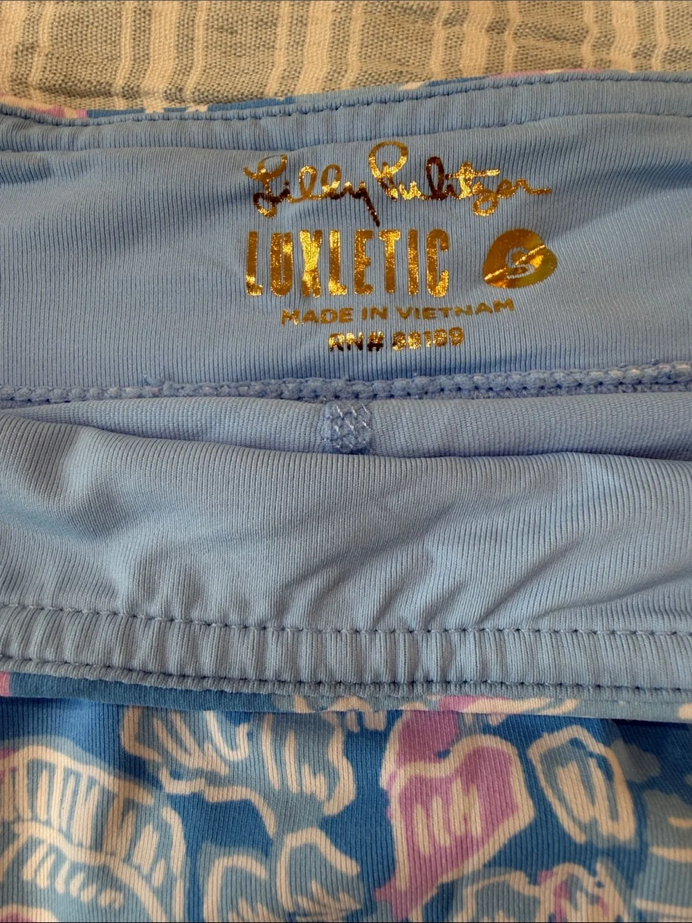 Lilly Pulitzer UPF50 Luxletic Taye Skort w/ matching Tank Top (Both Size S) - Picture 3 of 9